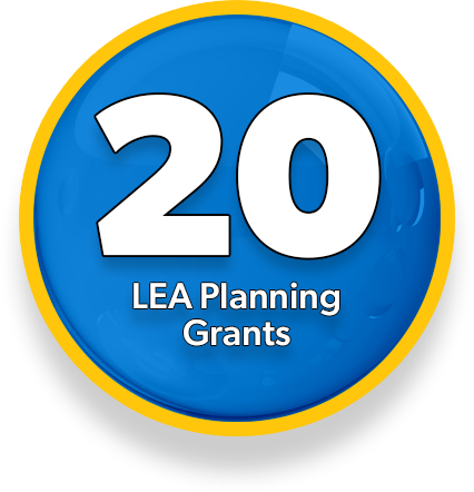 Statistic: 40 LEA Planning Grants